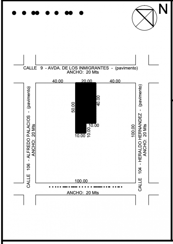 EN VENTA GALPON DE 20 X 50 SOBRE CALLE 9 - GRAL. PICO - LA PAMPA