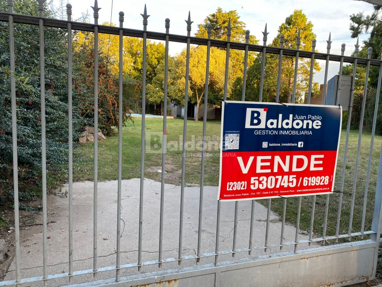 CASA QUINTA EN VENTA - OPORTUNIDAD EN BARRIO EXCLUSIVO - TOAY LA PAMPA 