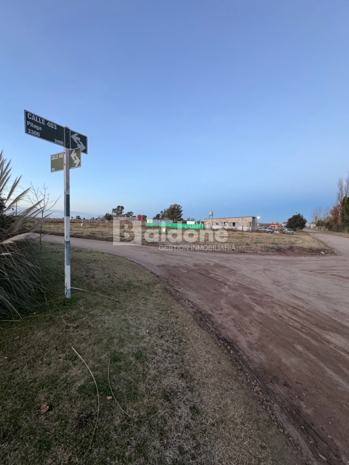 EN VENTA TERRENO EN ESQUINA - 403 ESQ. 468 - GRAL. PICO - LA PAMPA